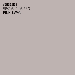 #BEB3B1 - Pink Swan Color Image