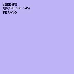 #BEB4F5 - Perano Color Image