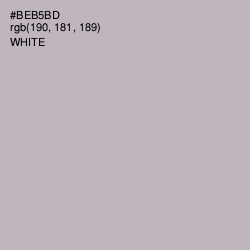 #BEB5BD - Pink Swan Color Image