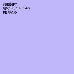 #BEB6F7 - Perano Color Image