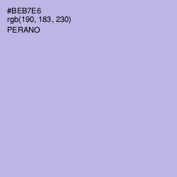 #BEB7E6 - Perano Color Image