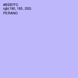 #BEB7FC - Perano Color Image