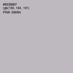 #BEB8BF - Pink Swan Color Image