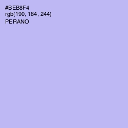 #BEB8F4 - Perano Color Image