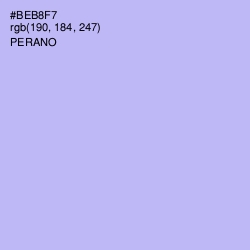 #BEB8F7 - Perano Color Image
