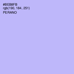#BEB8FB - Perano Color Image