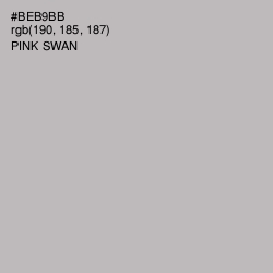 #BEB9BB - Pink Swan Color Image