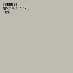#BEBBB3 - Tide Color Image