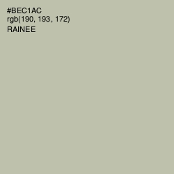 #BEC1AC - Rainee Color Image