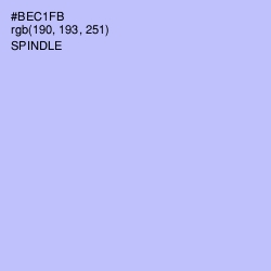 #BEC1FB - Spindle Color Image