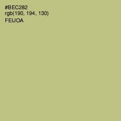 #BEC282 - Feijoa Color Image