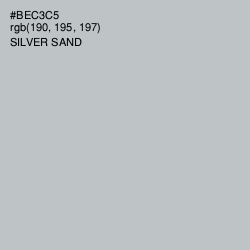 #BEC3C5 - Silver Sand Color Image