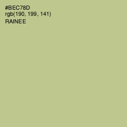 #BEC78D - Rainee Color Image