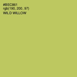 #BEC861 - Wild Willow Color Image