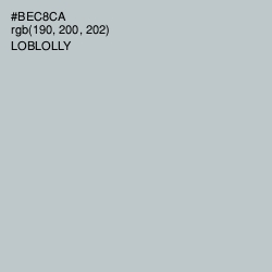#BEC8CA - Loblolly Color Image