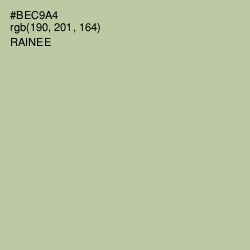 #BEC9A4 - Rainee Color Image