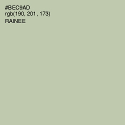 #BEC9AD - Rainee Color Image