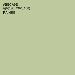 #BECA9E - Rainee Color Image