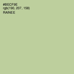#BECF9E - Rainee Color Image