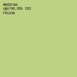 #BED184 - Feijoa Color Image