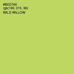#BED760 - Wild Willow Color Image