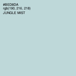 #BED8DA - Jungle Mist Color Image