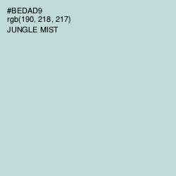 #BEDAD9 - Jungle Mist Color Image