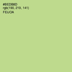 #BEDB8D - Feijoa Color Image