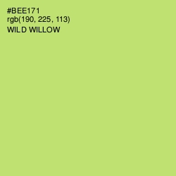 #BEE171 - Wild Willow Color Image