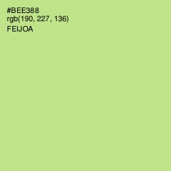 #BEE388 - Feijoa Color Image