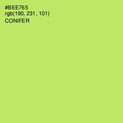 #BEE765 - Conifer Color Image