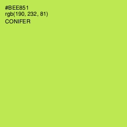 #BEE851 - Conifer Color Image