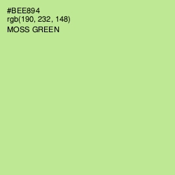 #BEE894 - Moss Green Color Image
