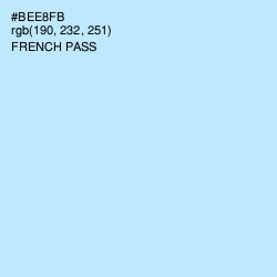 #BEE8FB - French Pass Color Image