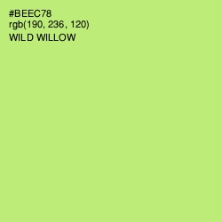 #BEEC78 - Wild Willow Color Image