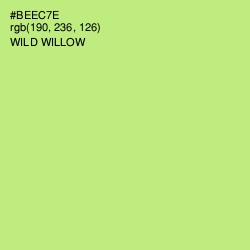 #BEEC7E - Wild Willow Color Image
