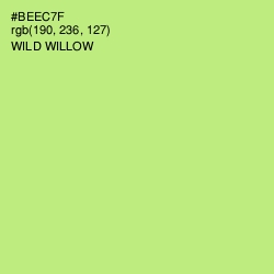 #BEEC7F - Wild Willow Color Image