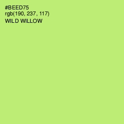 #BEED75 - Wild Willow Color Image