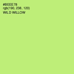 #BEEE78 - Wild Willow Color Image