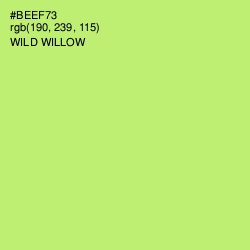#BEEF73 - Wild Willow Color Image