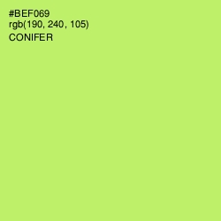 #BEF069 - Conifer Color Image