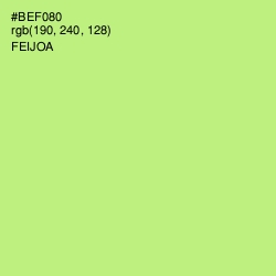 #BEF080 - Feijoa Color Image