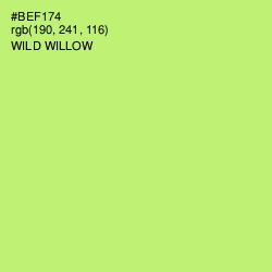 #BEF174 - Wild Willow Color Image