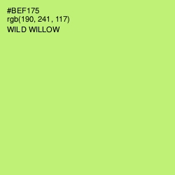 #BEF175 - Wild Willow Color Image