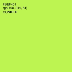 #BEF451 - Conifer Color Image
