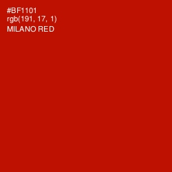 #BF1101 - Milano Red Color Image