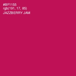 #BF1155 - Jazzberry Jam Color Image