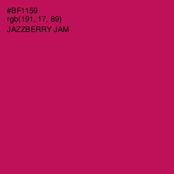 #BF1159 - Jazzberry Jam Color Image