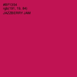 #BF1354 - Jazzberry Jam Color Image