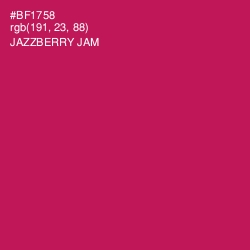 #BF1758 - Jazzberry Jam Color Image